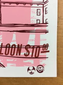 Gig Posters Vandermark 5 - 2004 Little Friends Of Printmaking Poster Madison, WI The North S