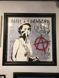 Anarchy: By Royal Decree - 2015 Static Poster FRAMED Street Art Graffiti Art Prints