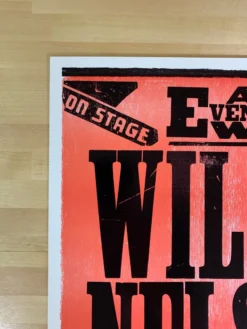 Willie Nelson - 2005 Franks Brothers Poster San Antonio, Texas