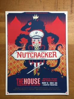 Nutcracker - 2016 Delicious Design League Poster Chicago, IL The House Theatre O Art Prints