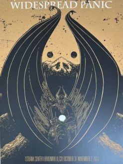 Colorado Widespread Panic - 2014 John Vogl Poster Broomfield, CO N2