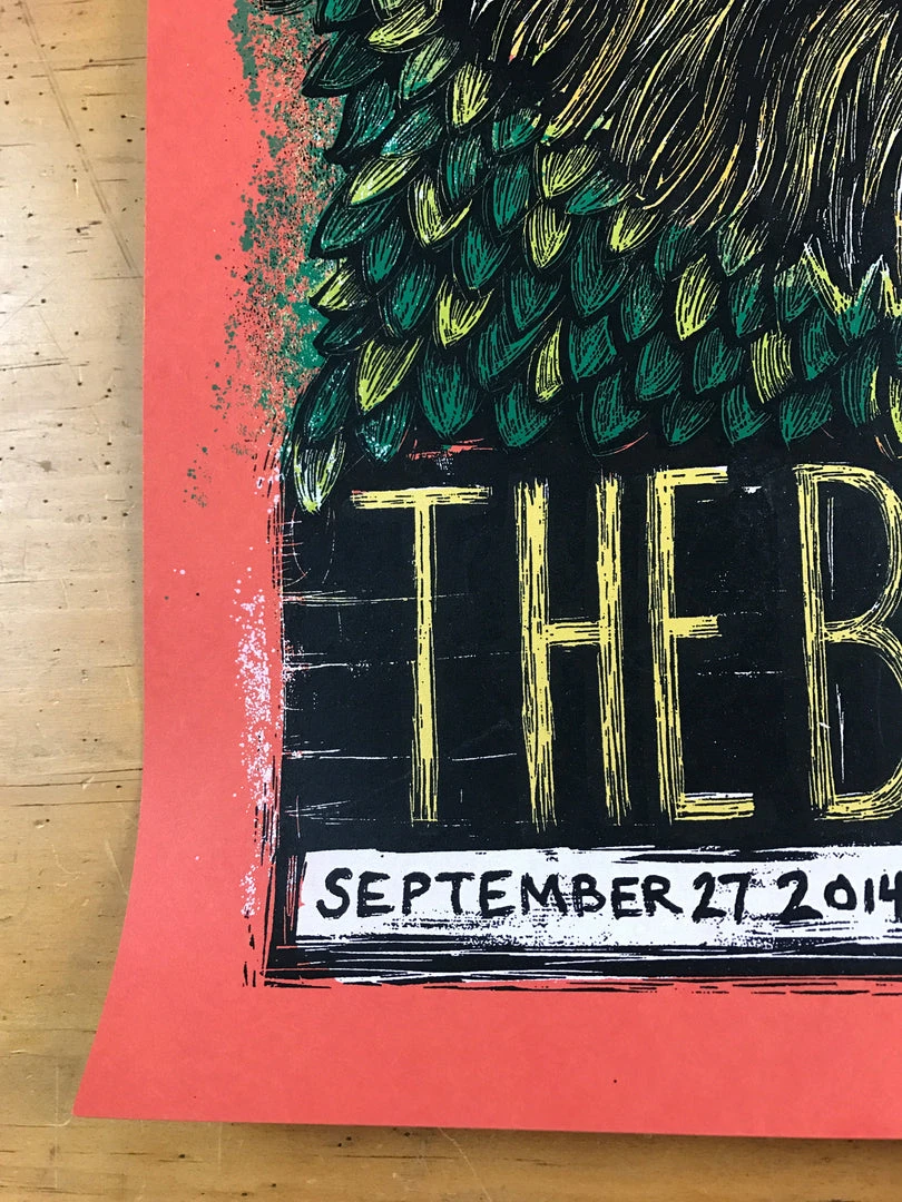 The Black Keys - 2014 Dan Grzeca Poster Chicago, IL United Center S/N