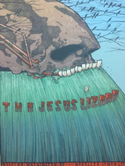 The Jesus Lizard - 2009 Jay Ryan Poster Washington, DC 9:30 Club Art Prints