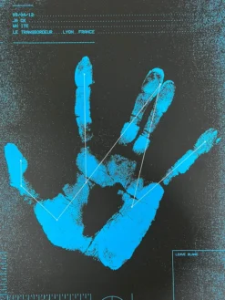 Jack White - 2012 Alan Hynes Poster Lyon France Le Transbordeur Gig Posters