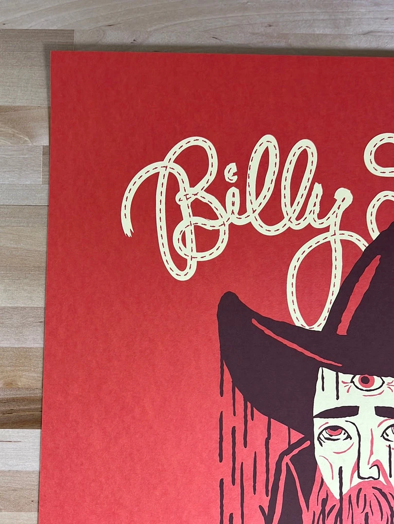 Billy Strings - 2018 Furturtle Show Prints Poster Portland, OR Gig Posters