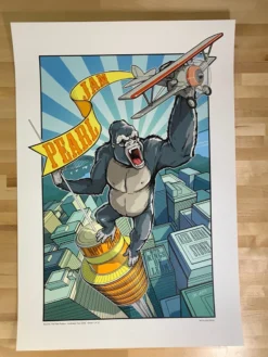 Pearl Jam - 2006 Joe Whyte Poster Sydney, Australia Acer Arena