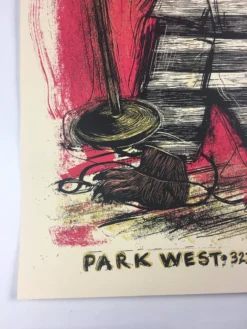 Nathaniel Rateliff And The Night Sweats - 2015 Dan Grzeca Poster Chicago, IL Par