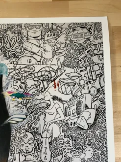 Lollapalooza - 2011 Hebru Brantley Numbered Edition Poster Gig Posters