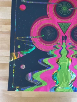 Bonnaroo - 2020 Status Serigraph Poster Manchester, TN FOIL Foil Posters