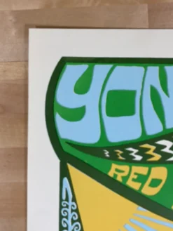 Yonder Mountain String Band - 2008 Tripp Poster Red Rocks Morrison, CO