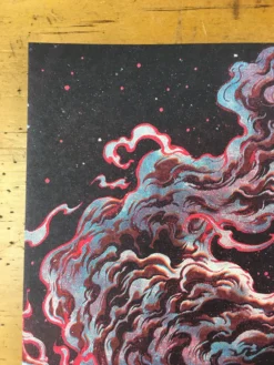 Umphrey's McGee - 2016 Miles Tsang Poster St Louis, MO The Pageant Band Autograp Gig Posters