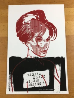 Vandermark 5 - 2004 Casey Burns Poster Carrboro, NC Go Gig Posters