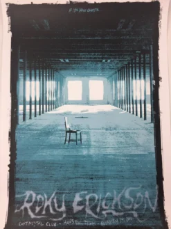 Gig Posters Roky Erickson - 2010 Todd Slater, Kong Poster Houston, TX Continental Club