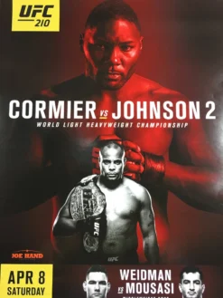 Sold Out Posters UFC 210 Cormier Vs Johnson 2 Poster