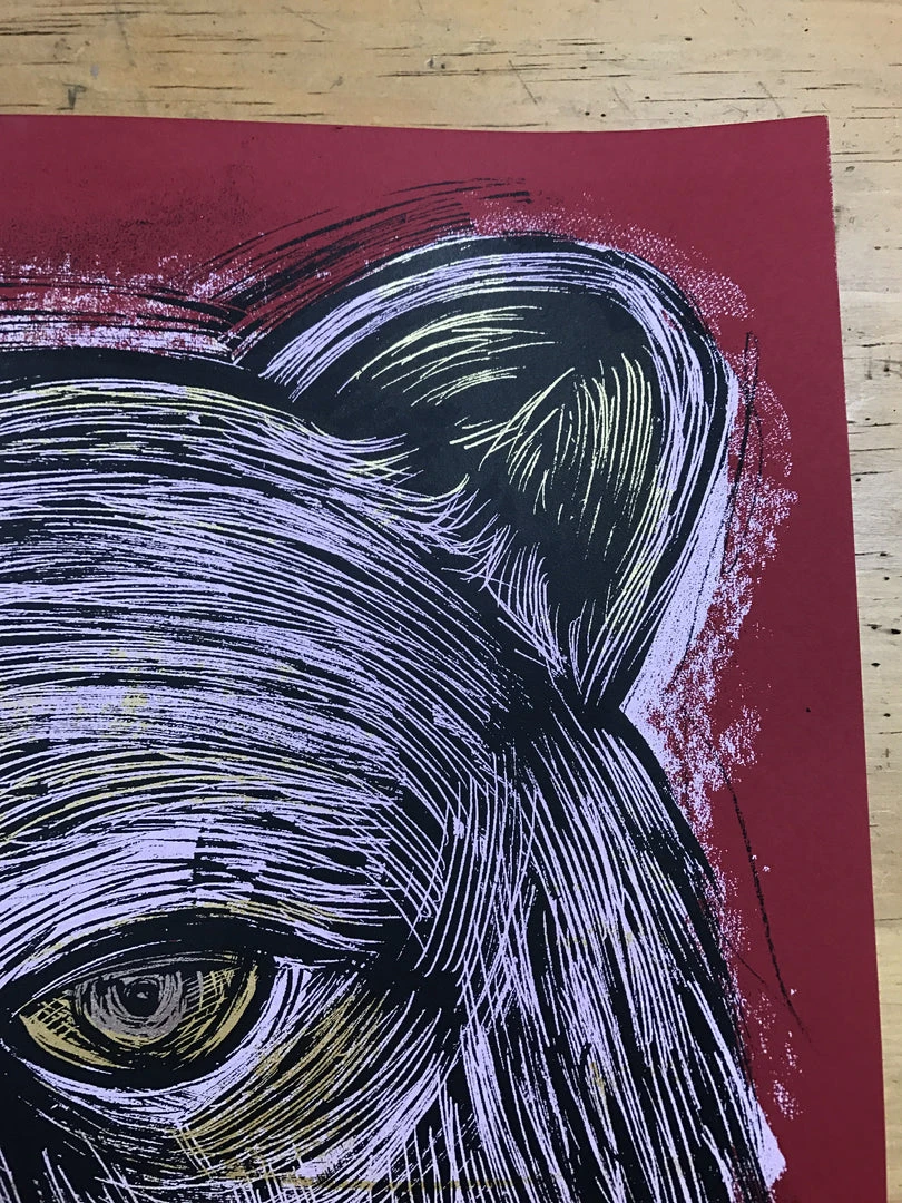 Gig Posters Umphrey's McGee - 2016 Dan Grzeca Poster Charlotte, NC Fillmore