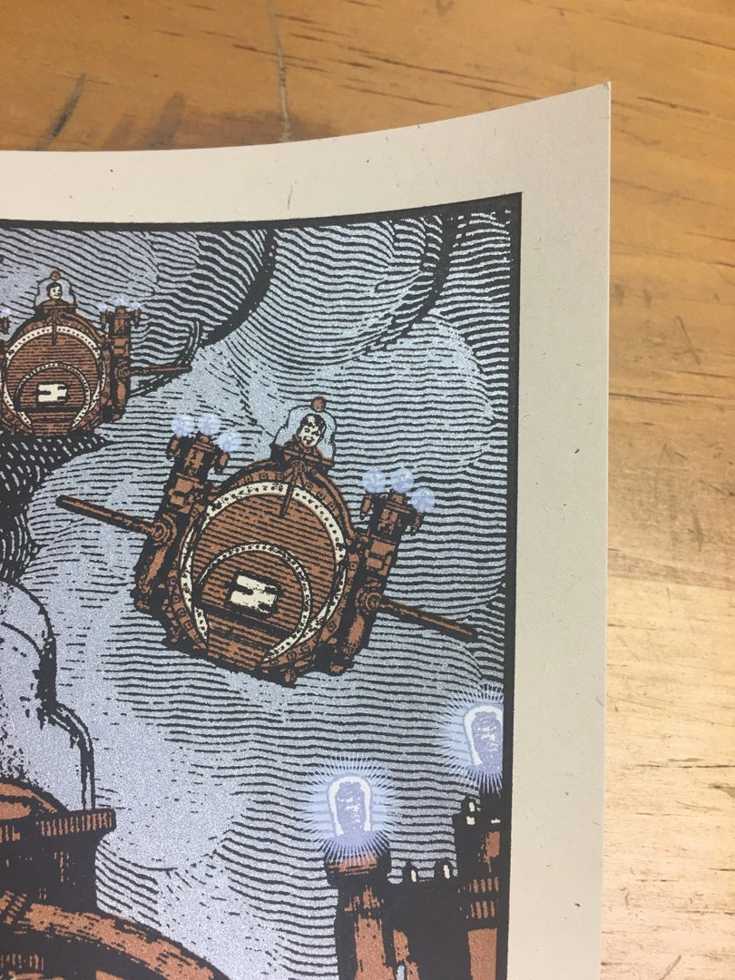 The Raconteurs - 2006 Rob Jones Poster Chicago, IL Riviera Theatre