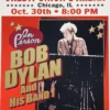 Bob Dylan - 2019 Geoff Gans Poster Chicago UIC Credit Union 1 Arena