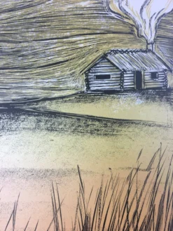 Jean's Place - 2013 Dan Grzeca Poster Art Print