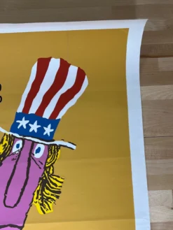 Eduardo Munoz Bachs Con Pura Magia Satisfechos - 1984 Cuban Movie Poster Original Vintage Movie/TV Posters