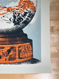 Ben Harper - 2021 Furturtle Show Prints Poster Red Rocks Morrison, CO