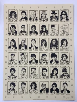 Dead Rock Stars - Fugscreens Studios Poster Art Print