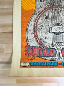 Crossroads Guitar Festival - 2007/2010 Chuck Sperry Poster, Eric Clapton Test Print