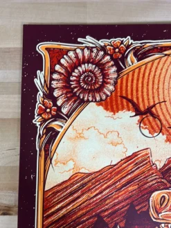 Half Hazzard Press String Cheese Incident - 2019 Half Hazard Poster Red Rocks Morrison, CO Colorado