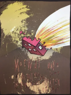 Mogwai - 2009 Jay Ryan Poster Chicago, IL Congress Theater