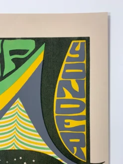 Colorado Widespread Panic Yonder - 2008/2009 Tripp Poster Denver, CO NYE