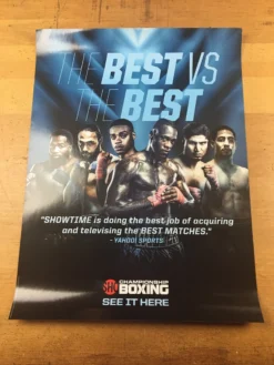 Sold Out Posters Boxing - Showtime Poster The Best Vs The Best Championship