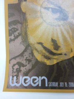 Ween - 2008 Todd Slater Poster St. Paul, MN Roy Wilkins Auditorium Gig Posters