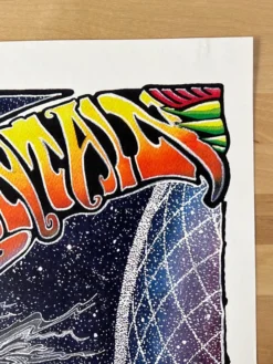 Yonder Mountain String Band - 2007 Robert Marx Poster The Fillmore Denver, CO 12/29 Colorado