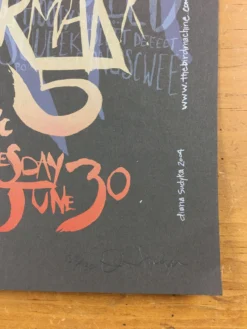 Vandermark 5 - 2004 Diana Sudyka Poster New York, NY Tonic