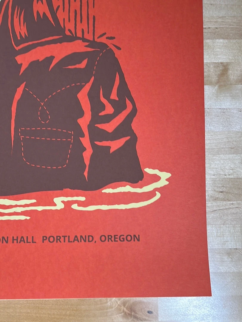 Billy Strings - 2018 Furturtle Show Prints Poster Portland, OR Gig Posters