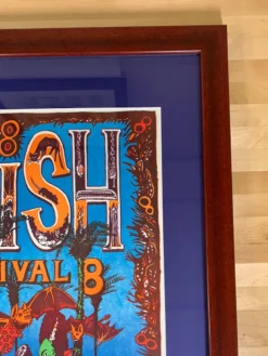 Phish - 2009 Jim Pollock Poster Indio, CA Festival 8, Framed Empire Polo Club