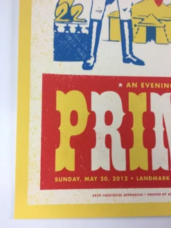 Primus - 2012 Aesthetic Apparatus Poster Syracuse Landmark Theater Gig Posters