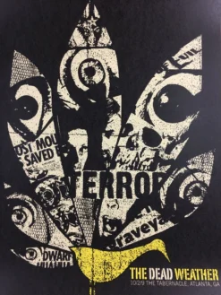 Gig Posters The Dead Weather - 2009 Methane Studios Poster Atlanta Tabernacle