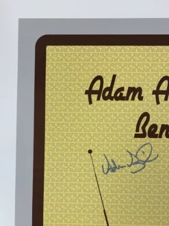 Adam Aijala Ben Kaufmann - 2009 Jamie Keyes Poster Lyons, CO Bluegrass Colorado