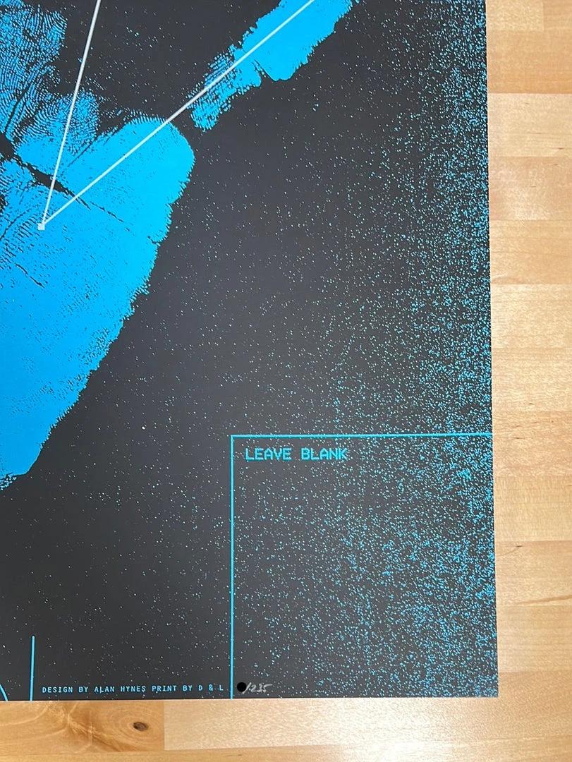 Jack White - 2012 Alan Hynes Poster Lyon France Le Transbordeur Gig Posters