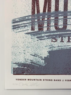 FarmBarn Art Co. Gig Posters Yonder Mountain String Band - 2007 FarmBarn Art Poster Columbus, OH