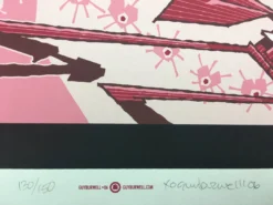 Valentine In: Roses Are Dead - 2006 Guy Burwell Art Print