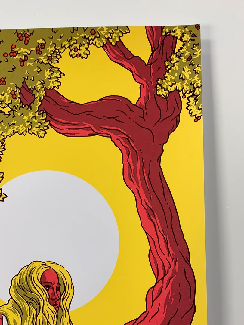 Colorado Kings Of Leon - 2017 Florey Poster Morrison, CO Red Rocks