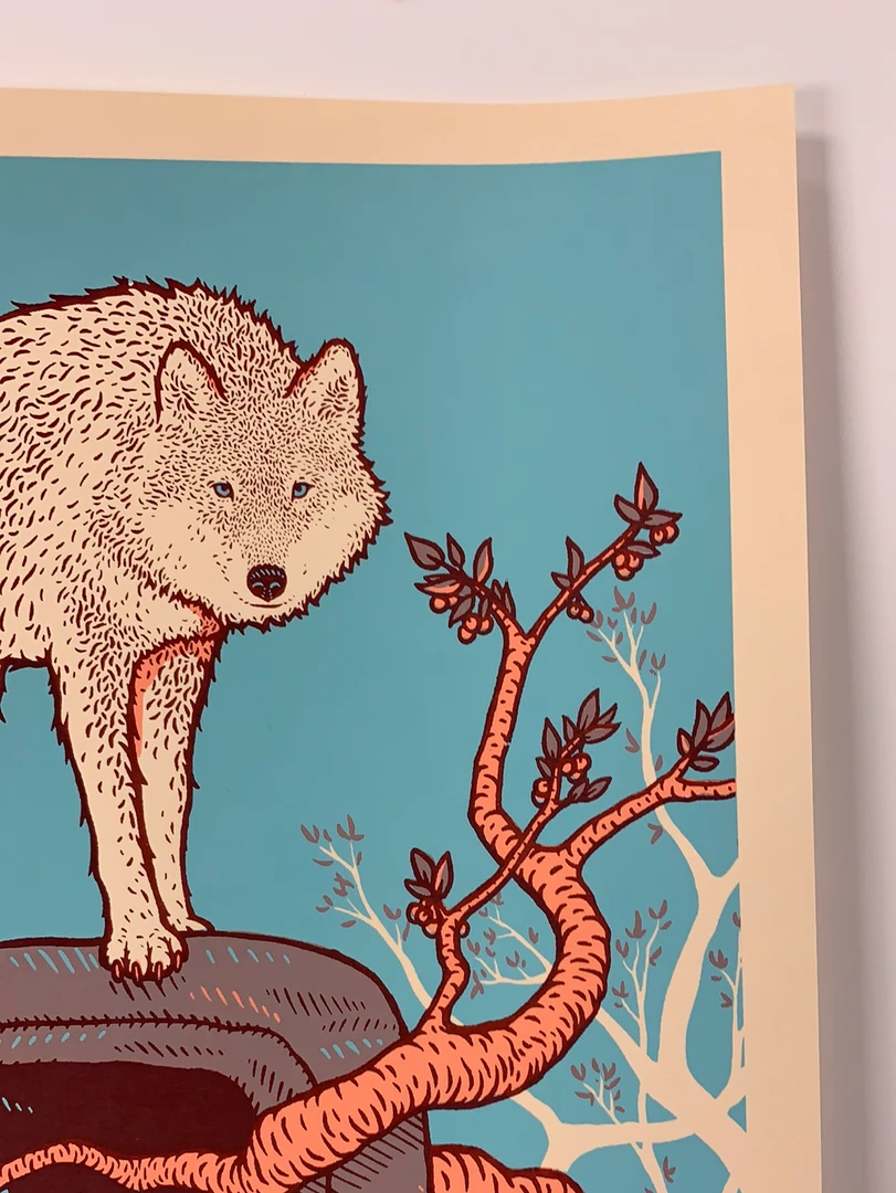 Kings Of Leon - 2017 Dan Grissom Poster Calgary, AB Scotiabank Gig Posters