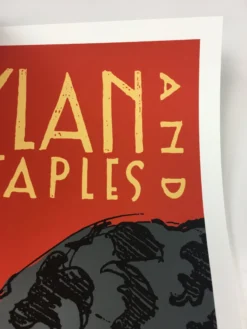 Bob Dylan - 2016 Scrojo Poster San Diego, CA Humphrey's By The Bay Gig Posters