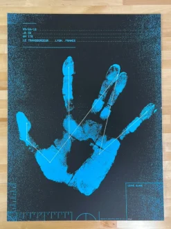 Jack White - 2012 Alan Hynes Poster Lyon France Le Transbordeur Gig Posters