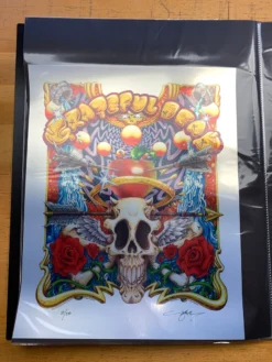 St Stephen - 2020 AJ Masthay Poster Grateful Dead Foil Edition