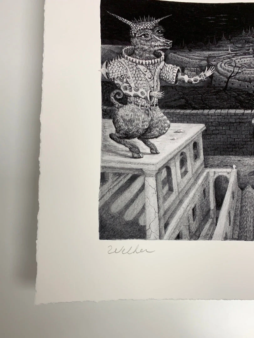 Art Prints Freda And The Hidden City - 2021 David Welker Poster, Art Print