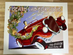 Gig Posters Death Cab For Cutie - 2006 Emek Poster Manchester, GBR
