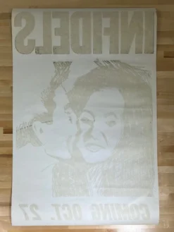 Sold Out Posters Gig Posters Bob Dylan - 1983 Promo Poster Original Vintage Infidels