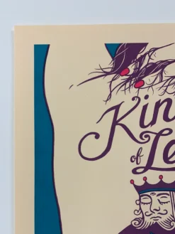 Gig Posters Kings Of Leon - 2017 Dan Grissom Poster Clarkson, MI DTE Energy